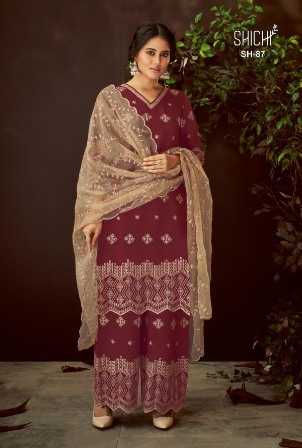 Shichi Aabha Collection Designer Viscose Exclusive Readymade Suit